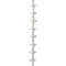 12 Pack: Silver Plated Wavy Metal Cross Beads, 13mm by Bead Landing™